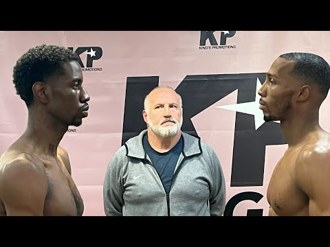 King's Promotions Weigh-in:  Wheeler vs Adams Plus Undercard
