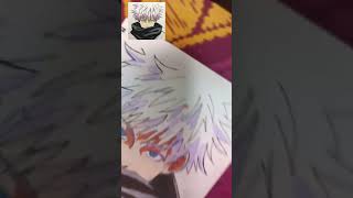 jujutsu kaisen gojo drawing new anime comment I am draw 👍😘✨💙