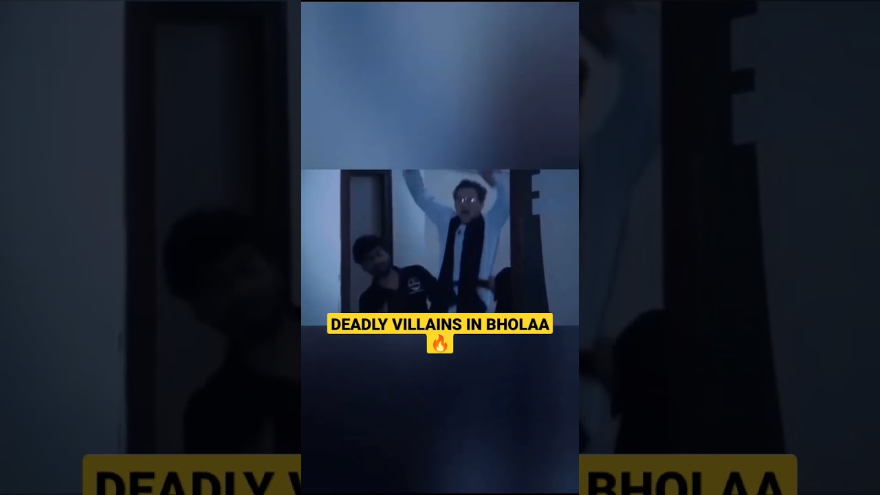 Deadly Villains In Bholaa Movie Trailer 😳🔥 