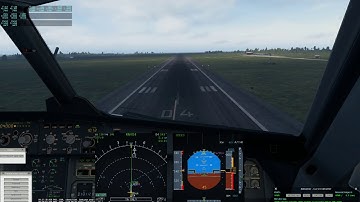 XPlane 11 | FFA320 | Landing at RPVM RNAV 04