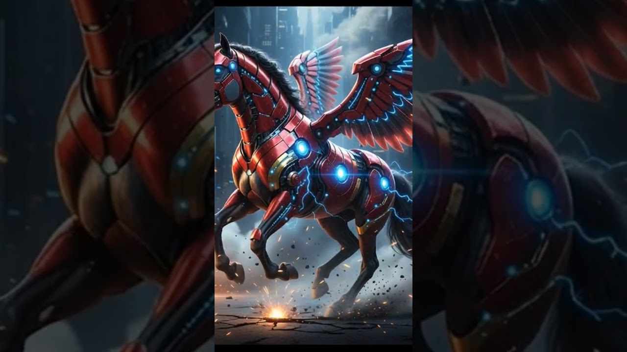 Iron man Horse Transformation 🔥🔥