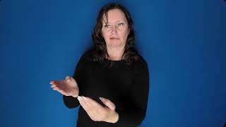 CRIB BUMPER in ASL