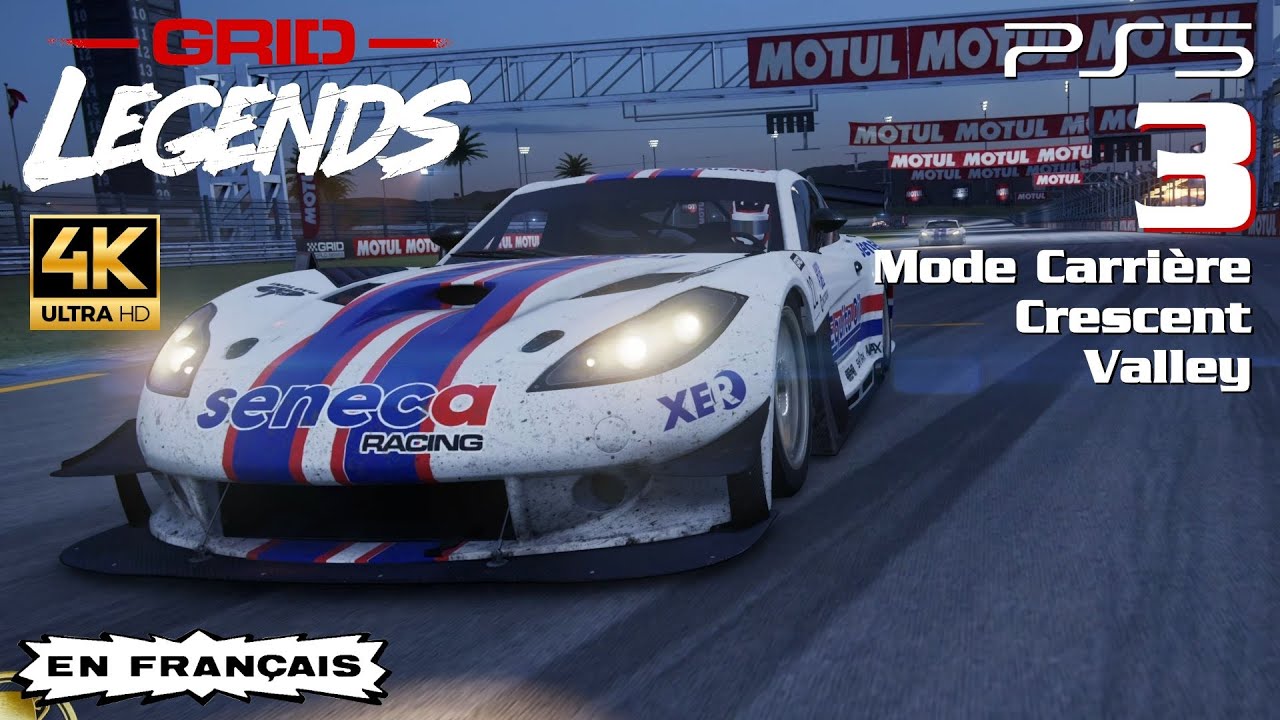GRID Legend (2022) PS5 4K En Français - Mode Carrière Course 3