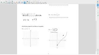 Study Guide partial inequalities