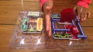 Snap Circuits Project 14, Color Optic Sounds