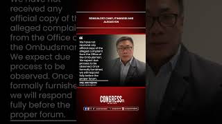 ROMUALDEZ CAMP, ITINANGGI ANG ALEGASYON