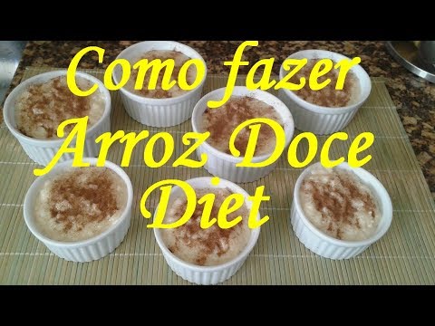 COMO FAZER ARROZ DOCE DIET - ESPECIAL DE JUNHO