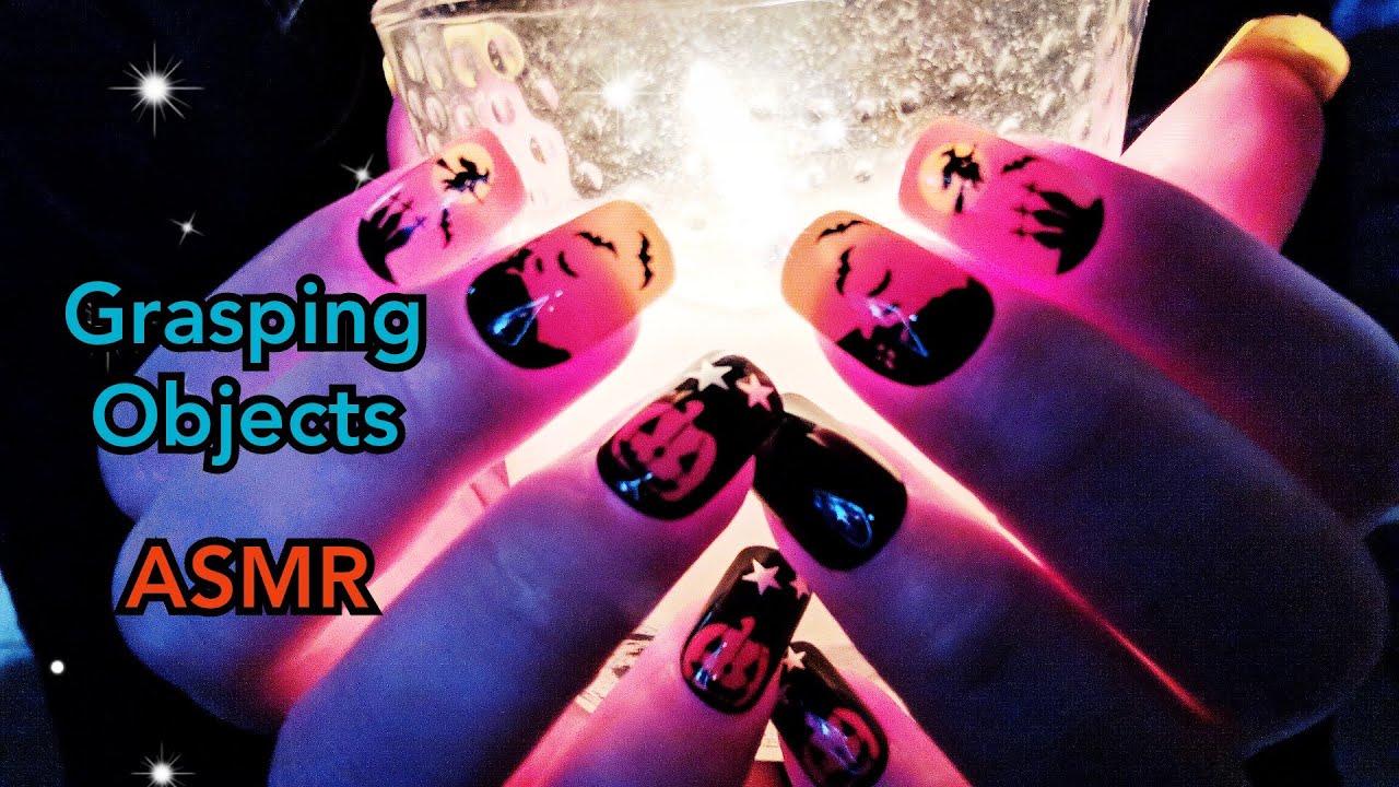 ASMR Grasping Objects (Hands Stretched Over Items) Oddly Satisfying