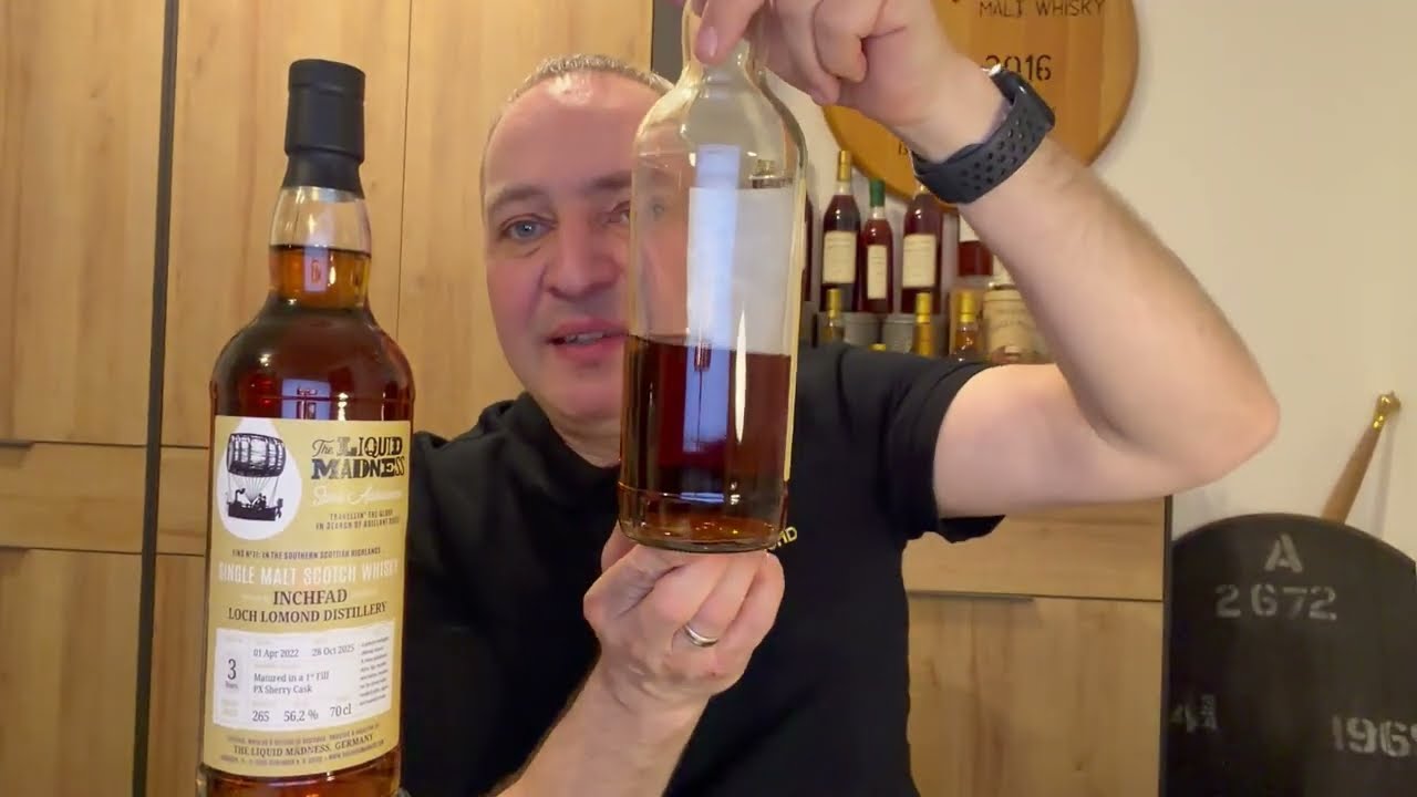 Tasting - Inchfad 3yo - 1st ill PX-Cask - The Liquid Madness