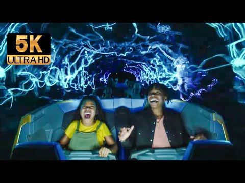 Guardians of the Galaxy: Cosmic Rewind Full Ride [5k] on ride POV ...