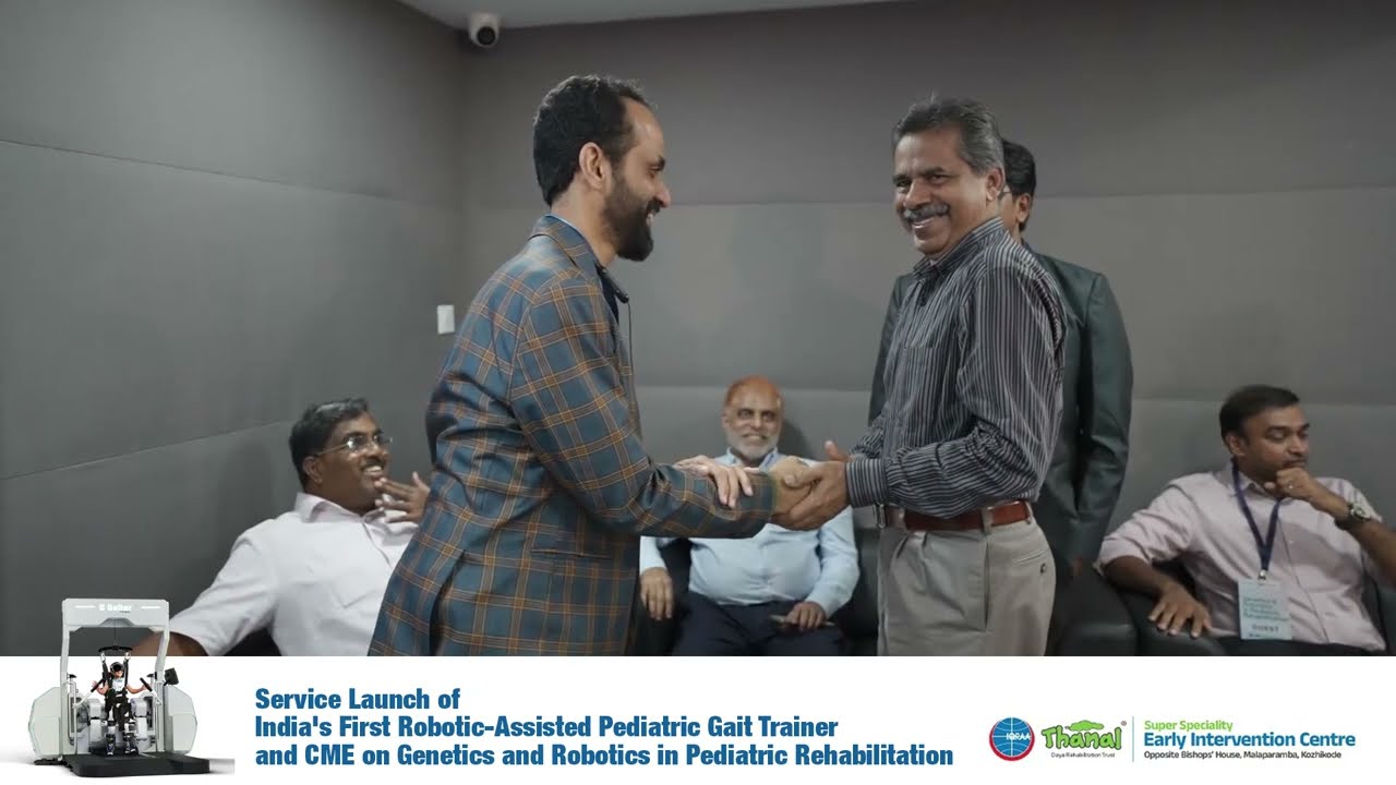 Robotics and Pediatric Rehabilitation | Guest of Honor Dr. Mohammed Asheel, WHO India