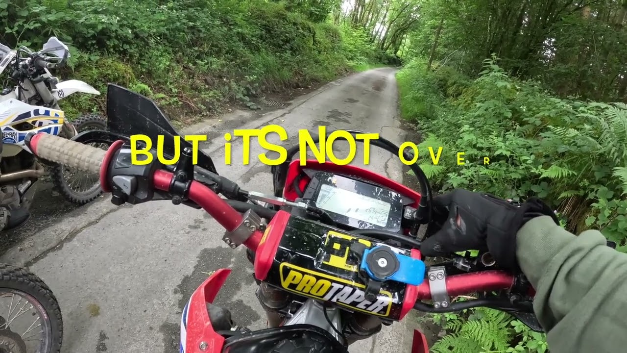 North Wales TRF Trail Riding Weekend  Part 2, Day 2 - Honda CRF300L