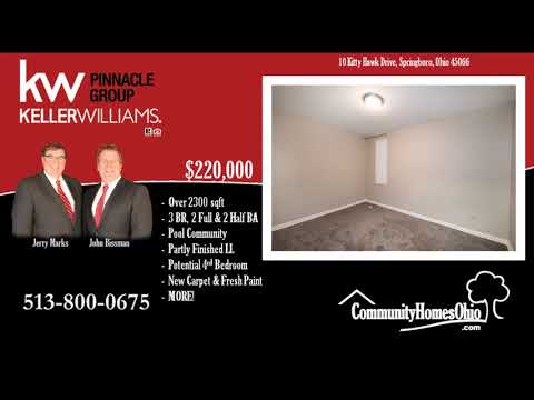 10 Kitty Hawk Dr, Springboro, OH home video tour