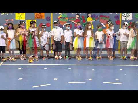 טקס שבועות של כיתה א׳ - בית ספר נטופה חלק 2