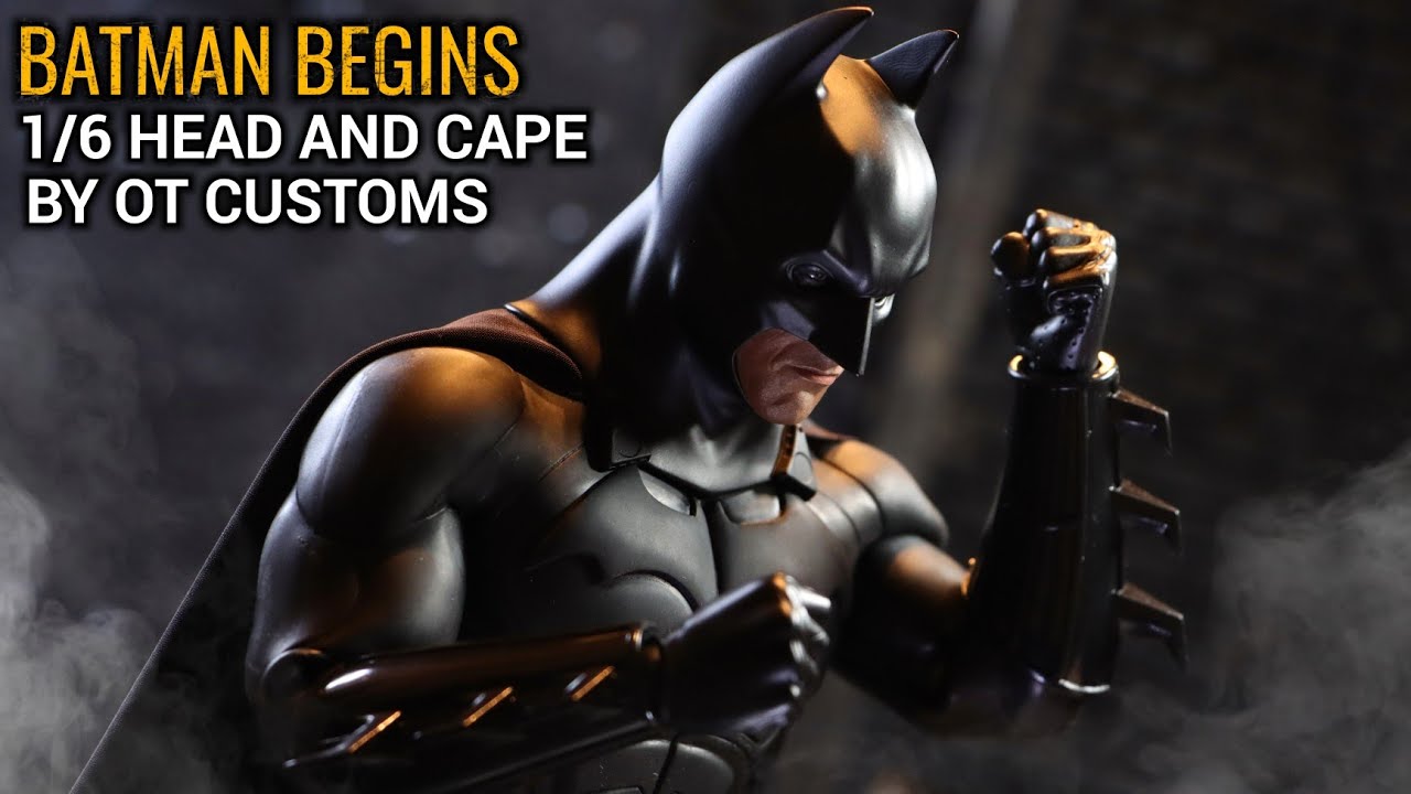 THIS IS HOW YOU DO IT HOT TOYS! 1/6 SCALE BATMAN BEGINS CUSTOM