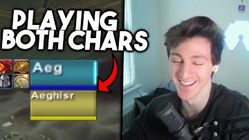 Playing TWO Characters at the SAME TIME... (part ONE) | Aeghis WoW Arena