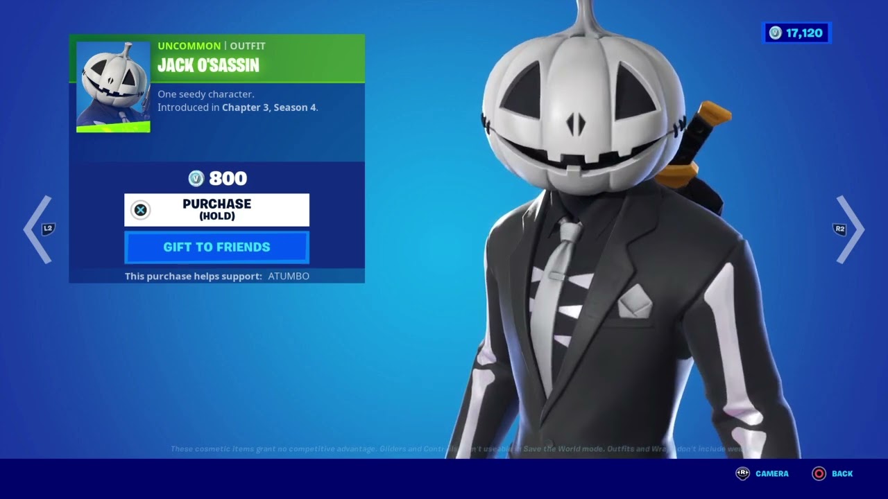 *NEW* JACK O'SASSIN SKIN! October 29th, 2022