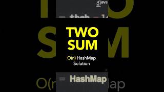 @LifeWithPavithra4341 Two Sum LeetCode #1 | O(n) HashMap Solution in 2 minutes