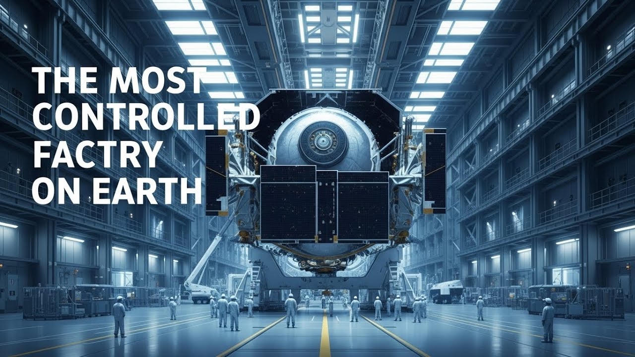 Inside the Satellite Factory — How Satellites Are Built, Tested, and Prepared for Space