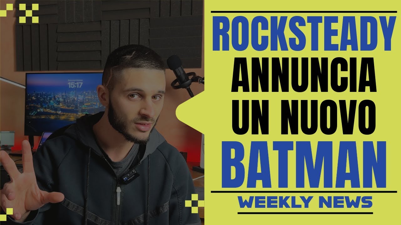 ROCKSTEADY ANNUNCIA UN NUOVO BATMAN? | HELLDIVERS 2 E IL CROSSOVER CON WARHAMMER 40K? #WEEKLYNEWS