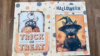 Easy Halloween Folio Tutorial 
