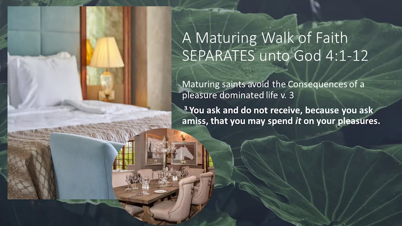 EARTH-DWELLERS vs. CITIZENS OF HEAVEN--A Maturing Walk of Faith Separates Unto God