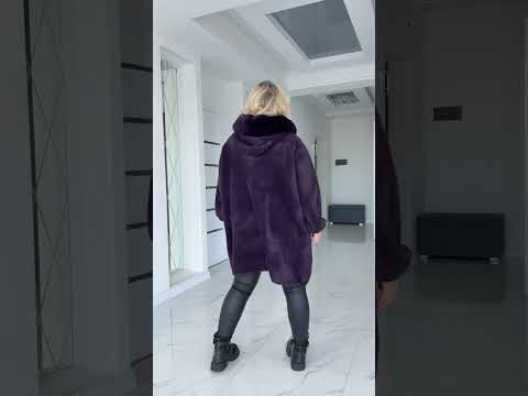 Легка шуба з альпаки, видео 1