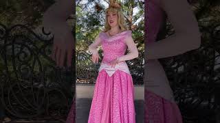 Meeting Sleeping Beauty  Disney World 😭 #disney #sleepingbeauty #princess #disney
