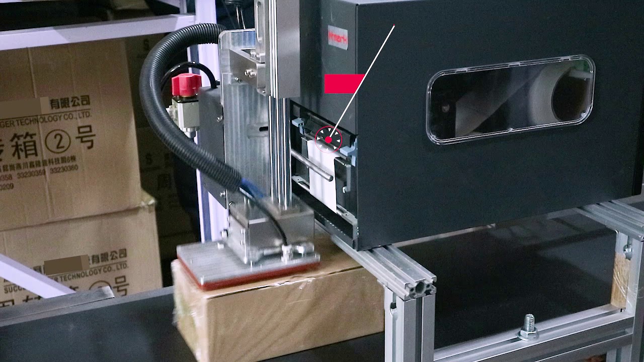 Real-Time Online Printing Label Machine And Apply Labeling Systems