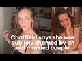 Furious Abbie Chatfield says she was publicly shamed by an old married couple