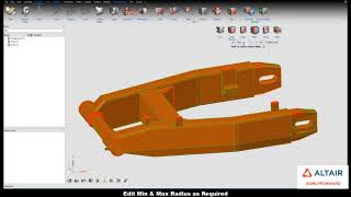 Learn HyperWorks  Interface - DEFEATURE FILLETS