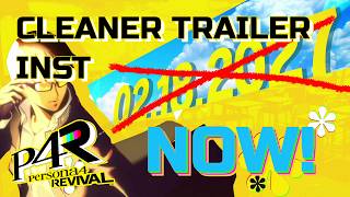 (OUTDATED R2) Persona 4 Revival Pre-Order Trailer Song (Instrumental)