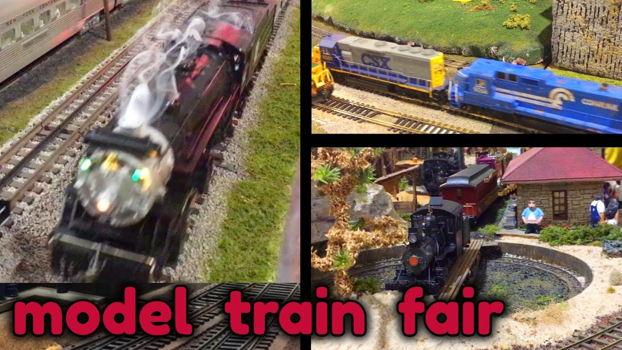 A trip to the 2019 CNYNRHS Model Train Fair in Syracuse! YouTube