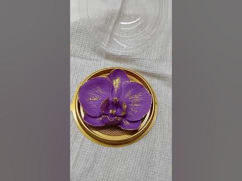 Орхидея из шоколада! - YouTube