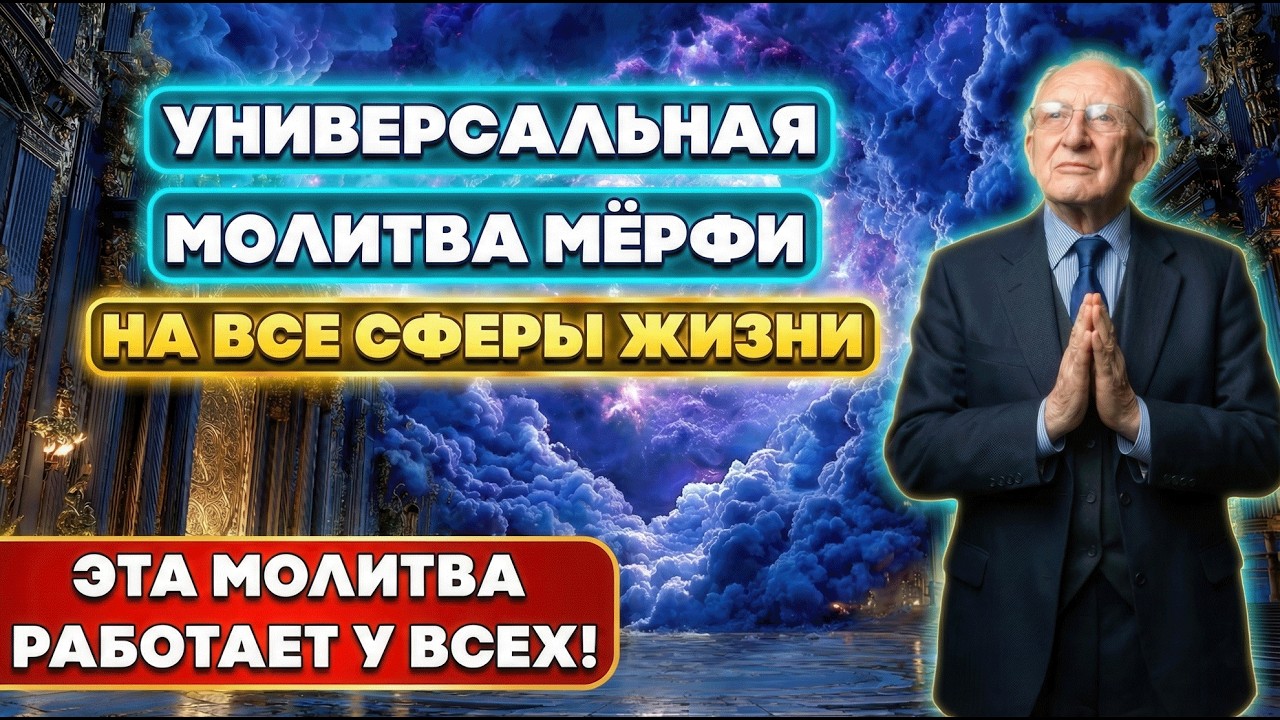 Молитва Которая Открывает Все Двери Жизни | Метод Джозефа Мёрфи