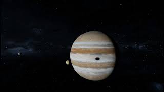 Jupiter in 3d animation