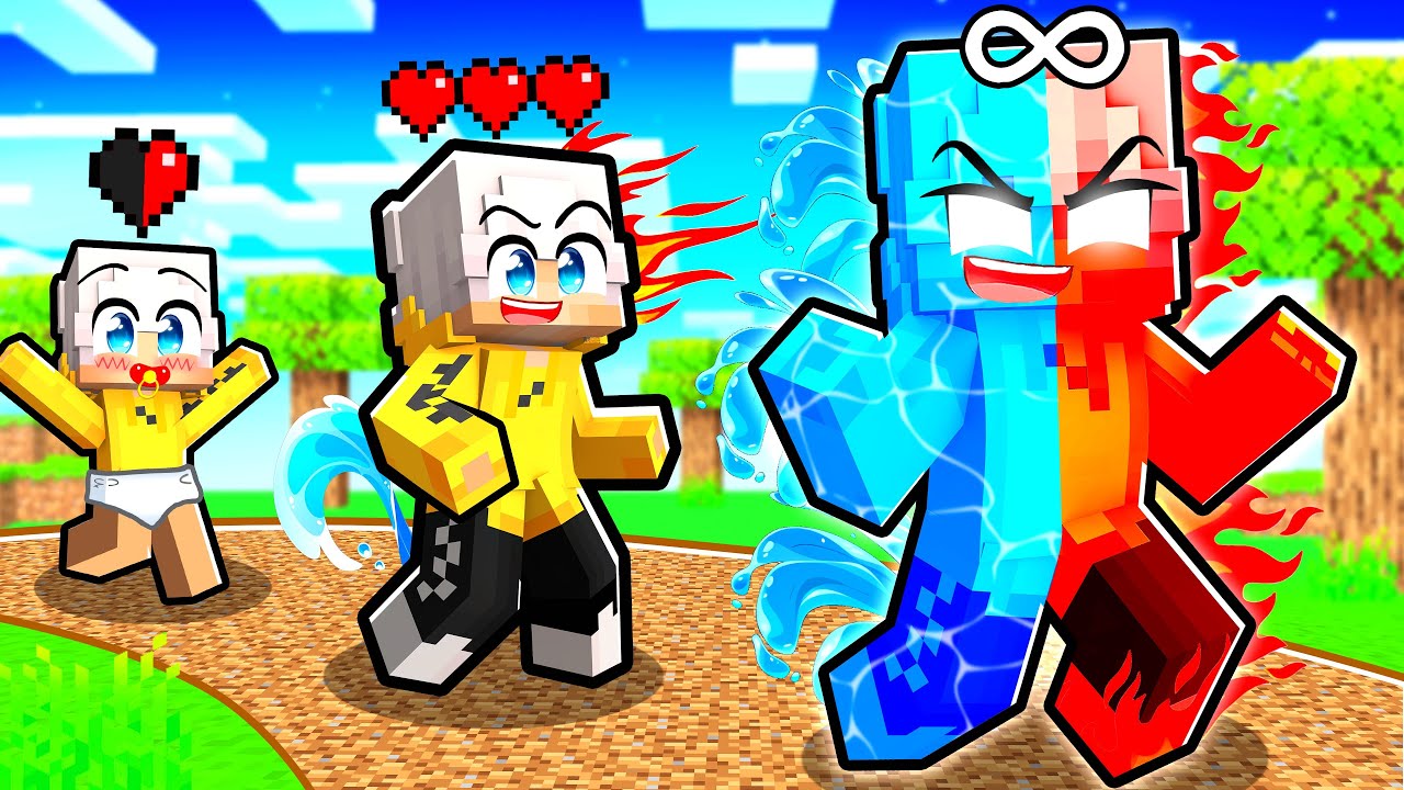 Dalla NASCITA di ZEYXON a ELEMENTALE in Minecraft