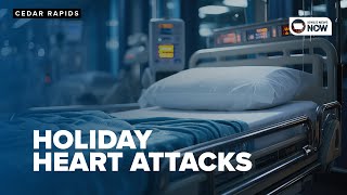 Heart attack deaths peak in late December, says American Heart Association research.