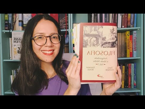 Filosofia antiga e Idade Média. Vol I (Dario Antiseri e Giovanni Reale). #leituras #filosofia