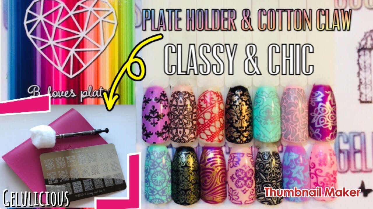 Bloves Plates | Classy & Chic Stamping Plate & Other Nail Products | Review & Swatches
