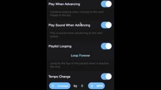 Playlist Controls - "PolyNome - The Ultimate Metronome for iOS" @polynomeApp screenshot 3