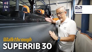 [ENG] HOW IT'S MADE: SUPERRIB 30  Building an High Performance Rib  The Boat Show
