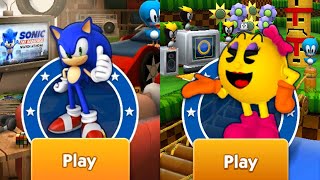 Sonic Dash - SONIC VS MS. PAC-MAN screenshot 5