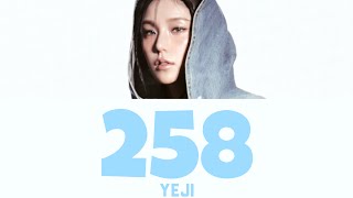 258 - YEJI / ITZY 【カナルビ/歌詞/日本語訳】