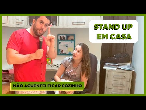 TIVE QUE IR ATRÁS DA MINHA ESPOSA - STAND UP EM CASA 10