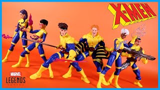 Marvel Legends Uncanny X-Men 275 JUBILEE FORGE STORM & PSYLOCKE BASHEE GAMBIT Action Figure Review
