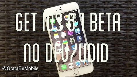 Get IOS 8.1 Beta (NO UDID/DEV ACC)