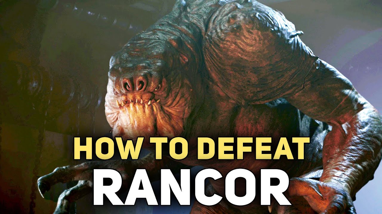 How To Defeat Rancor Boss Fight - Star Wars Outlaws - YouTube