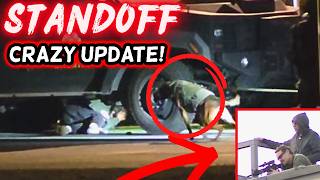 WILD STANDOFF ENDING: Suspect SCREAMS Under BearCat as K9 Deployed  | Beverley Hills