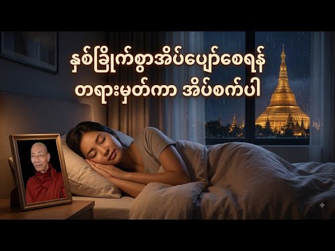 တရားမှတ်ကာအိပ်စက်ပါ ပါချုပ်ဆရာတော် ဒေါက်တာနန္ဒမာလာဘိဝံသ